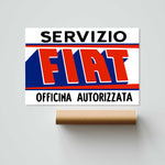Fiat Servizio Paper Poster