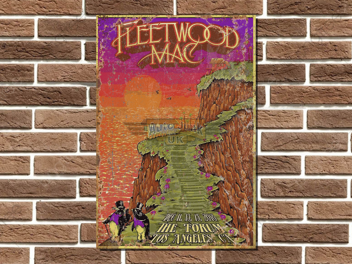 Fleetwood Mac Metal Poster Sign