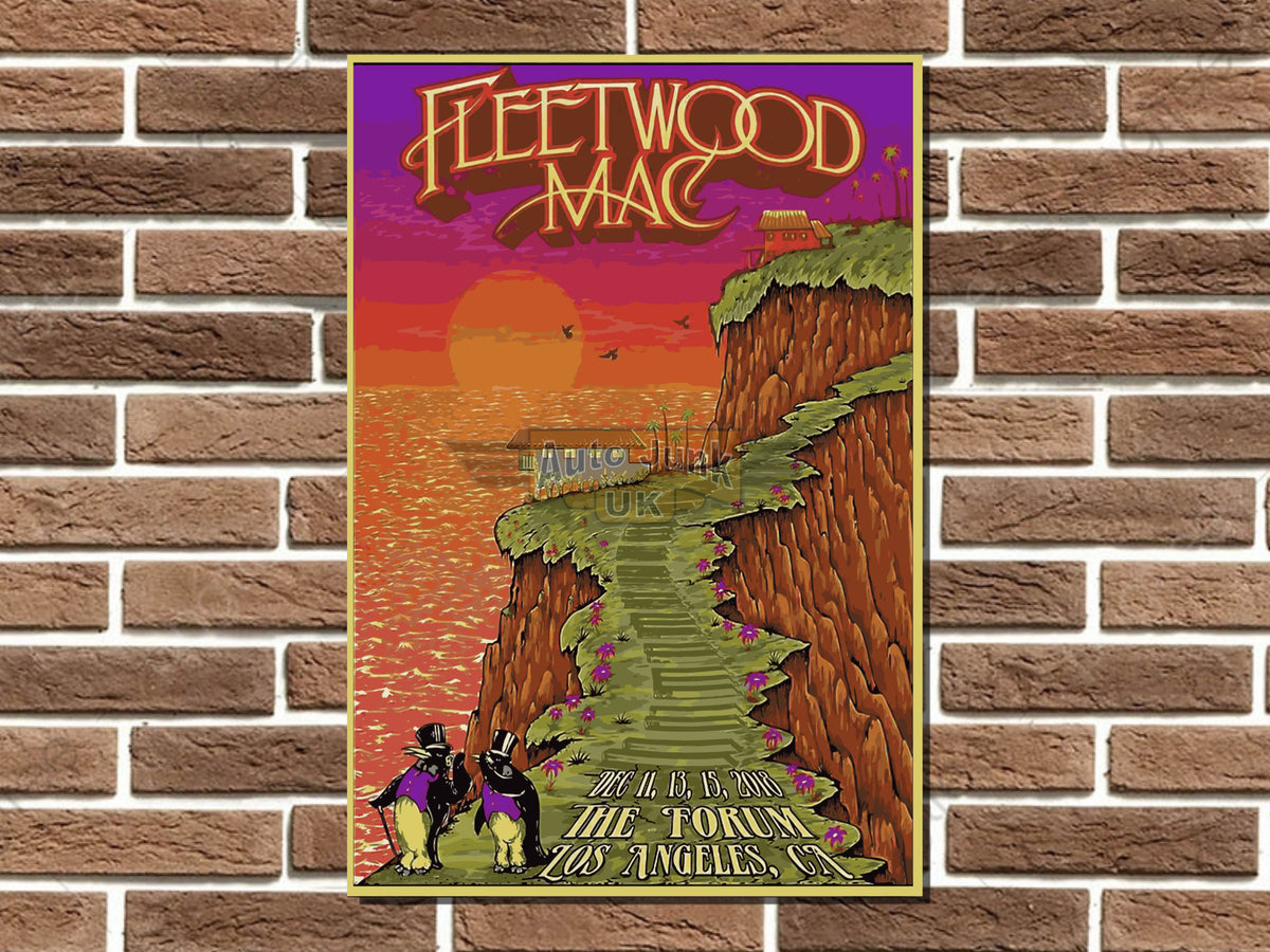 Fleetwood Mac Metal Poster Sign