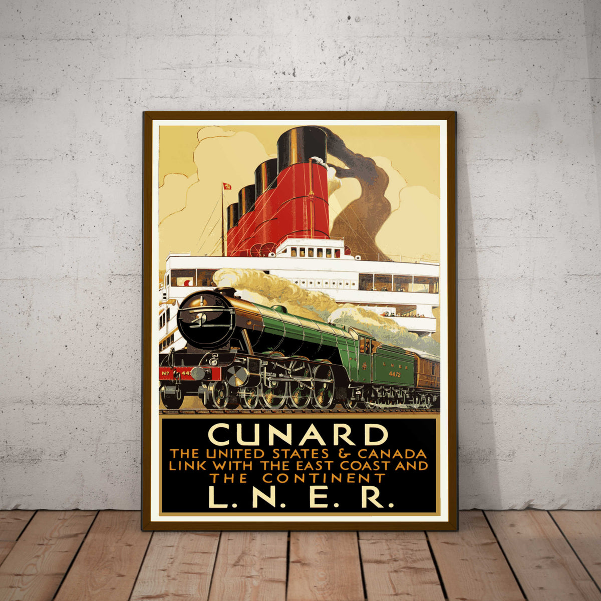 Flying Scotsman LNER Paper Poster