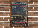 Goodwood International Car Race Metal Sign