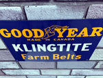 Goodyear Enamel Sign