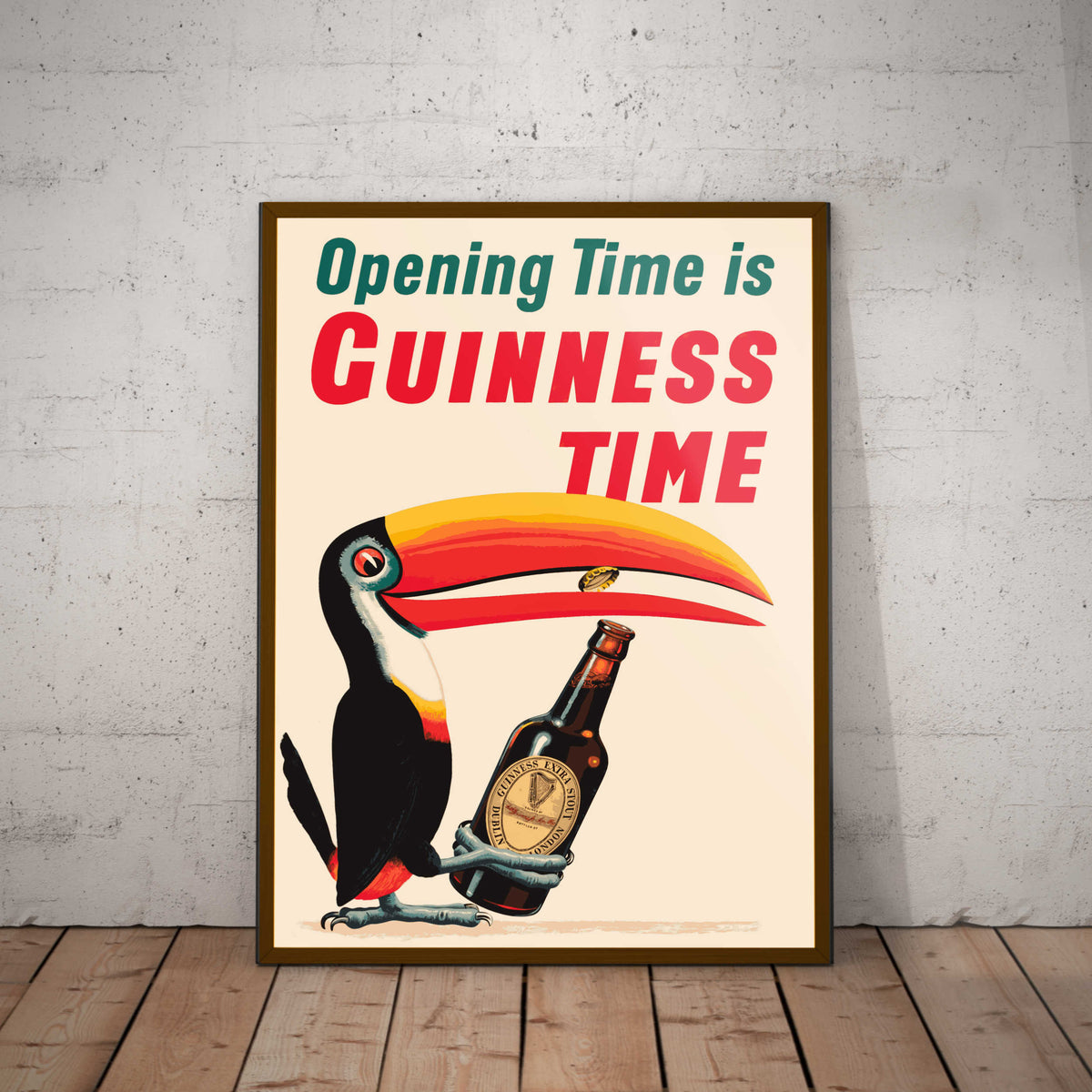Guinness Time Paper Poster
