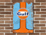 Gulf Metal Sign