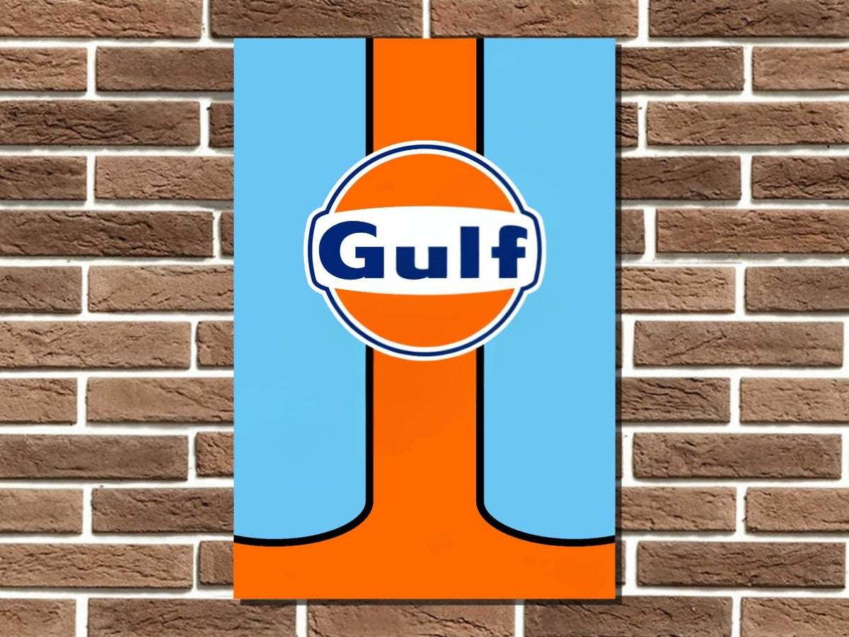 Gulf Metal Sign