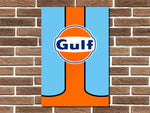 Gulf Metal Sign