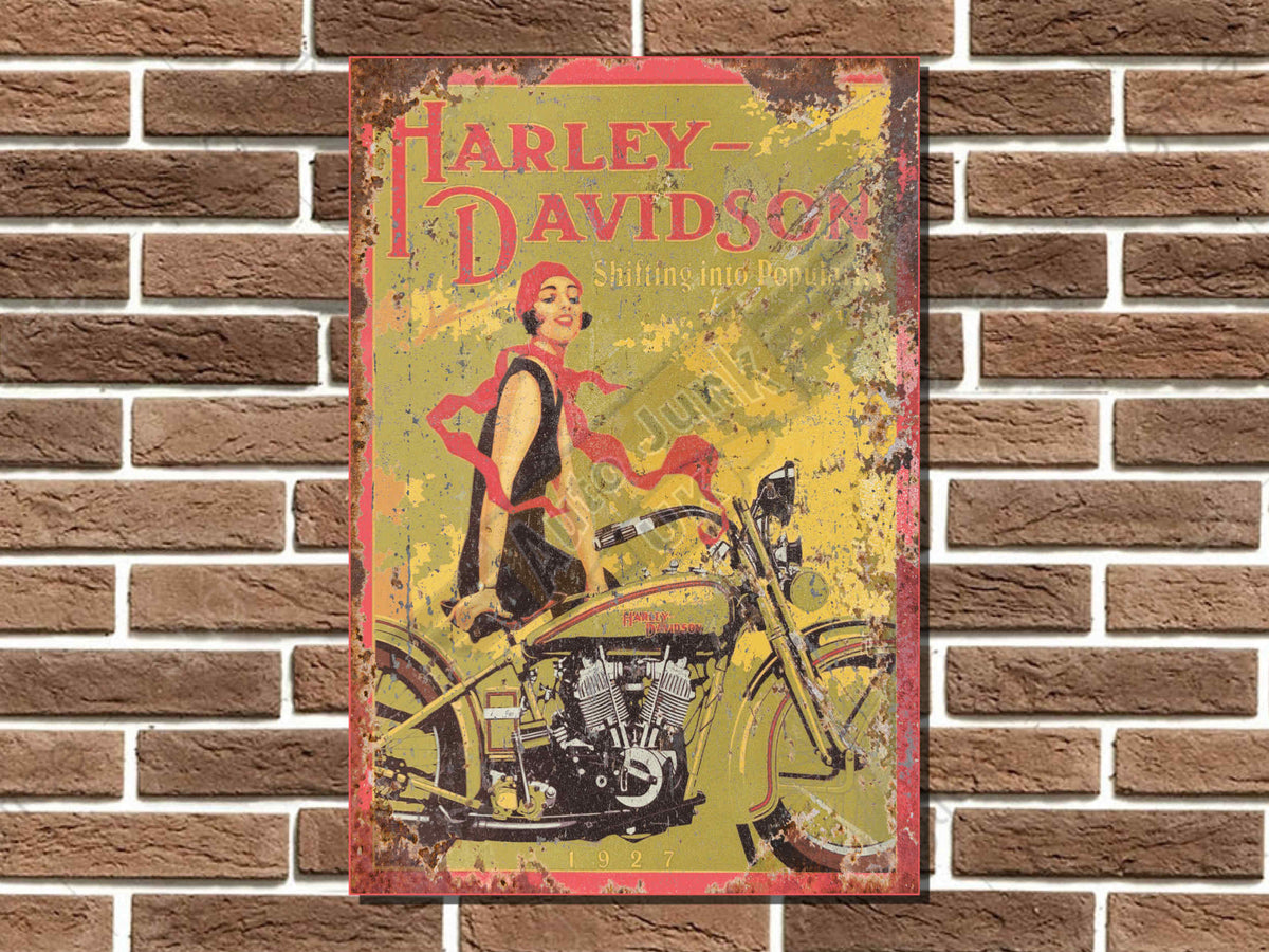 Harley Davidson 1927 Metal Sign