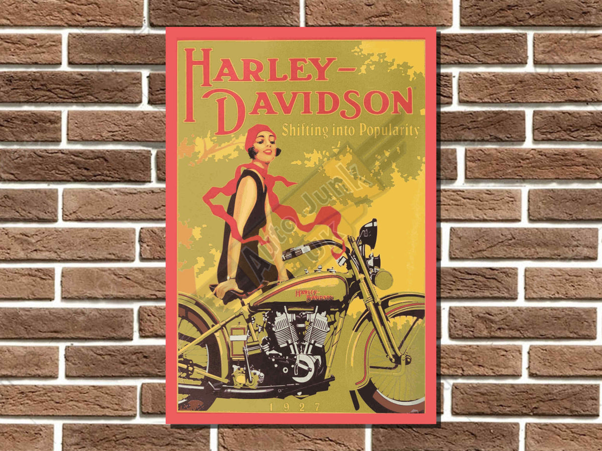 Harley Davidson 1927 Metal Sign