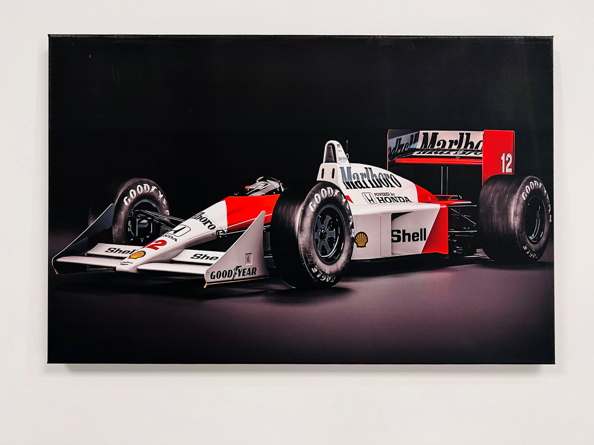 McLaren MP4/4 Ayrton Senna Canvas Print