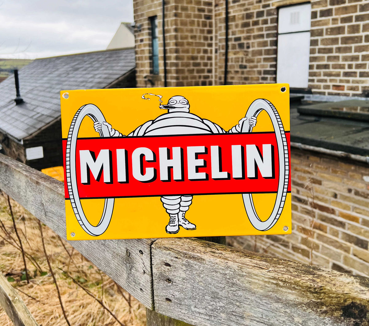 Michelin Enamel Sign
