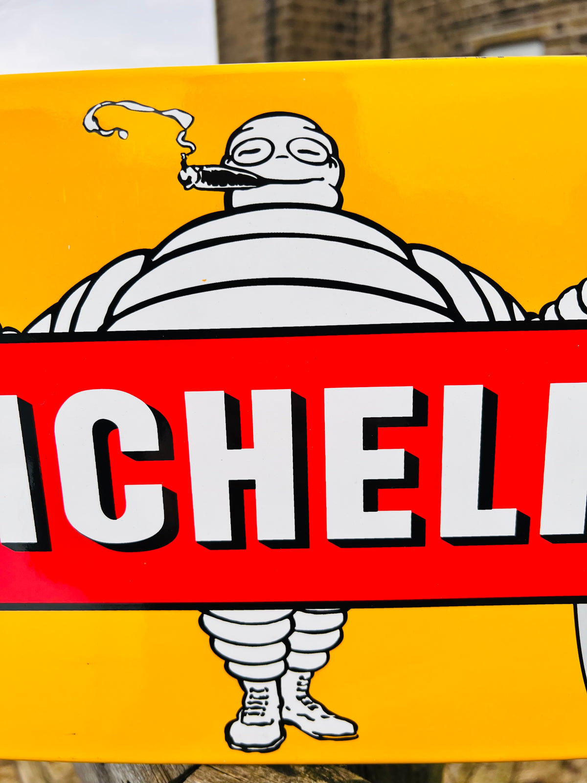 Michelin Enamel Sign