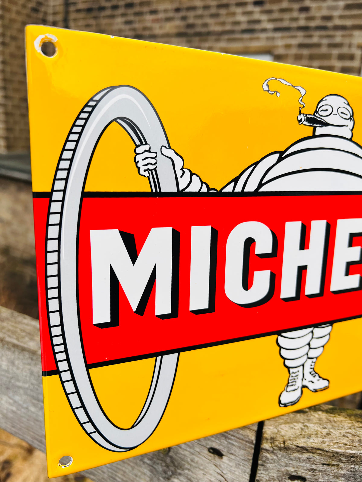 Michelin Enamel Sign
