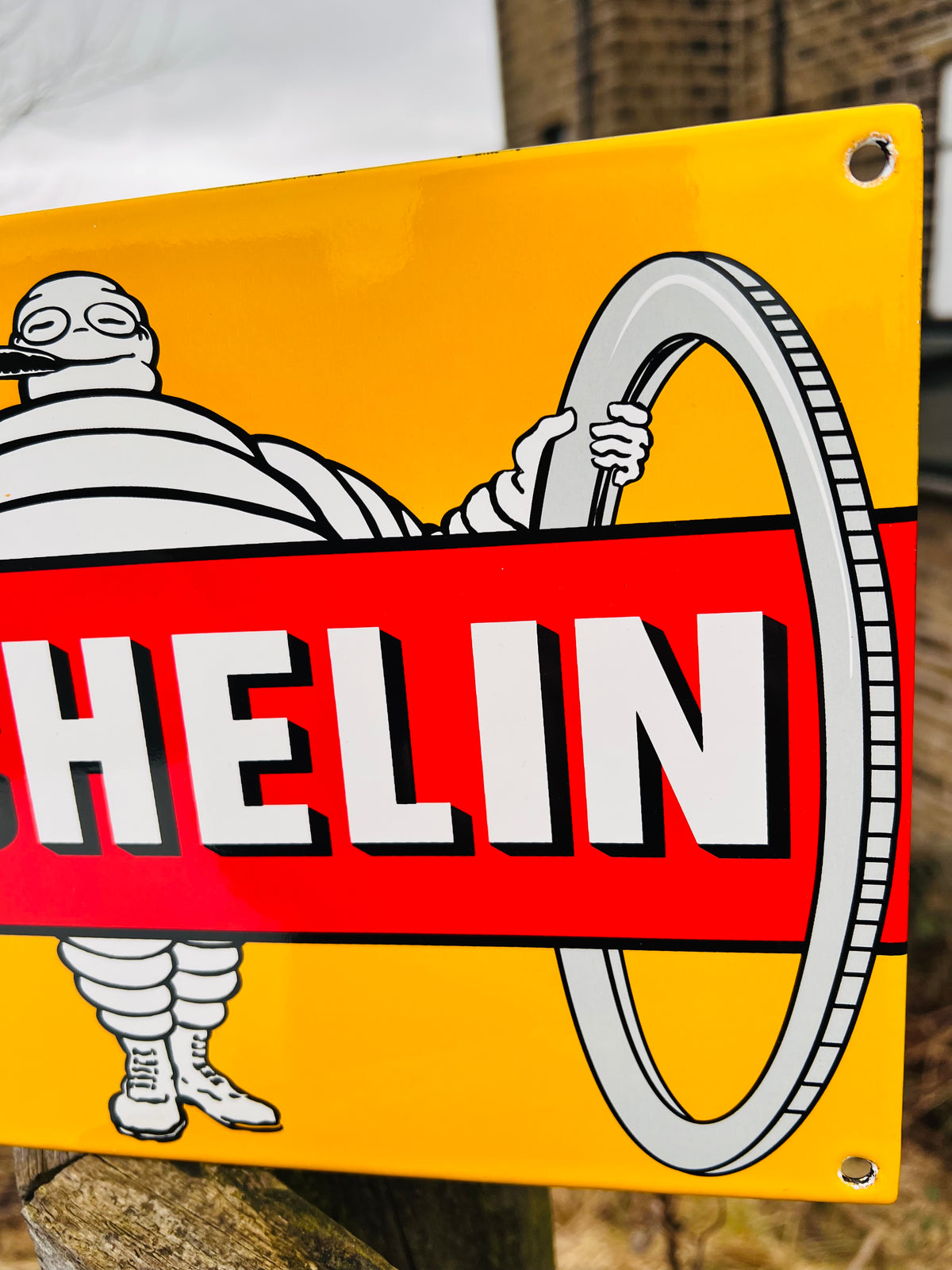 Michelin Enamel Sign