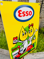Esso Drip Enamel Sign