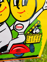 Esso Drip Enamel Sign