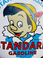 Standard Gasoline Enamel Sign