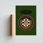 Jaguar E-Type Paper Poster