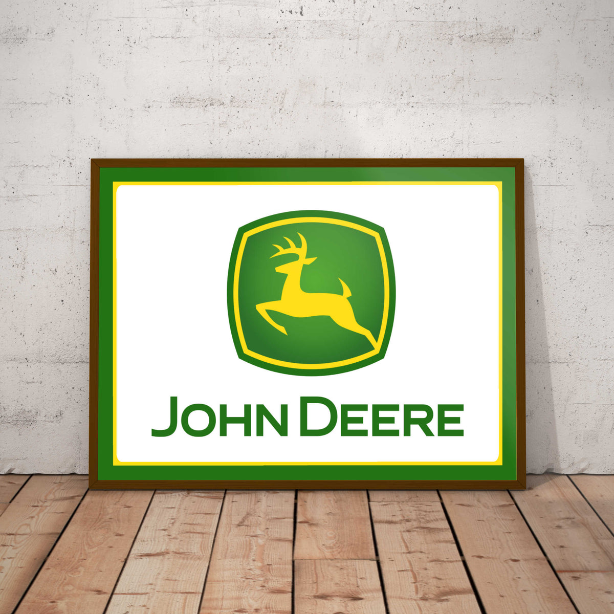 John Deere Tractors Paper Poster