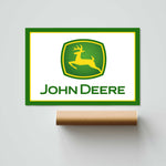 John Deere Tractors Paper Poster