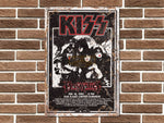 Kiss Metal Poster Sign