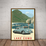 Lake Como Paper Poster