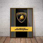 Lamborghini Paper Poster