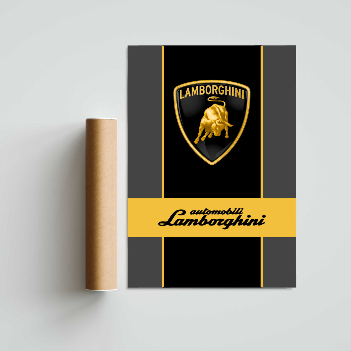 Lamborghini Paper Poster