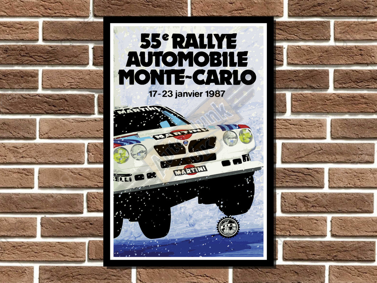 Lancia Delta S4 Metal Sign