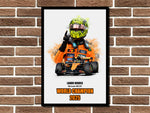Lando Norris World Champion Metal Sign