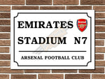 Personalised Sports Team Metal Sign