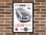 MGA 1600 MKII Metal Sign