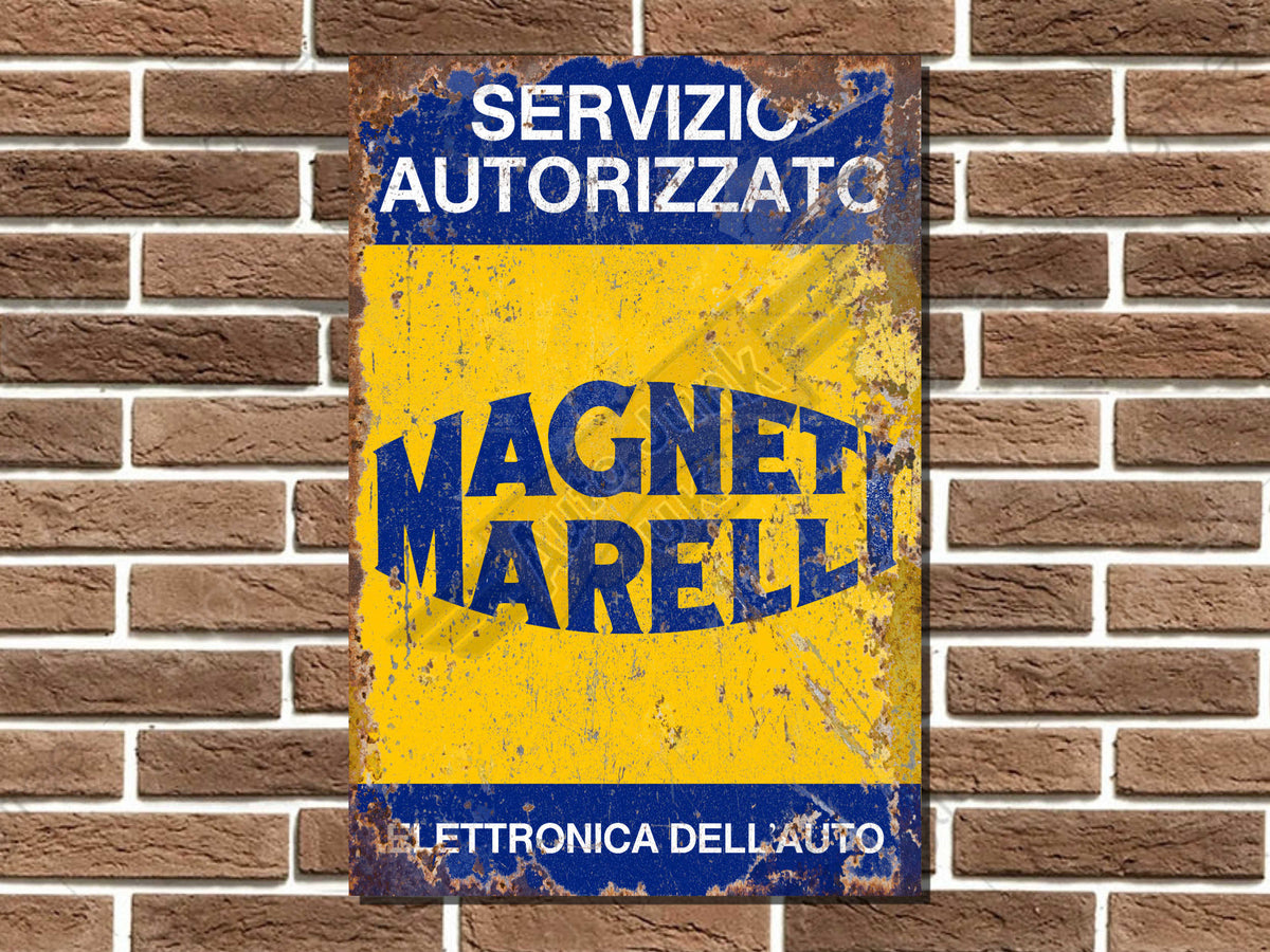 Magneti Marelli Servizio Metal Sign