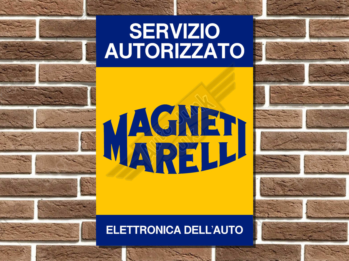 Magneti Marelli Servizio Metal Sign