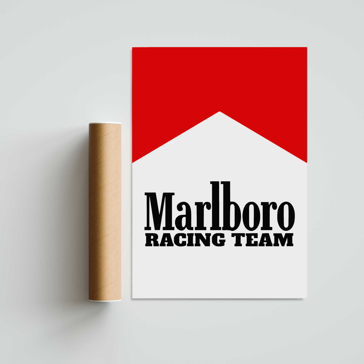 Marlboro Racing Paper Poster