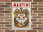 Martini Metal Sign