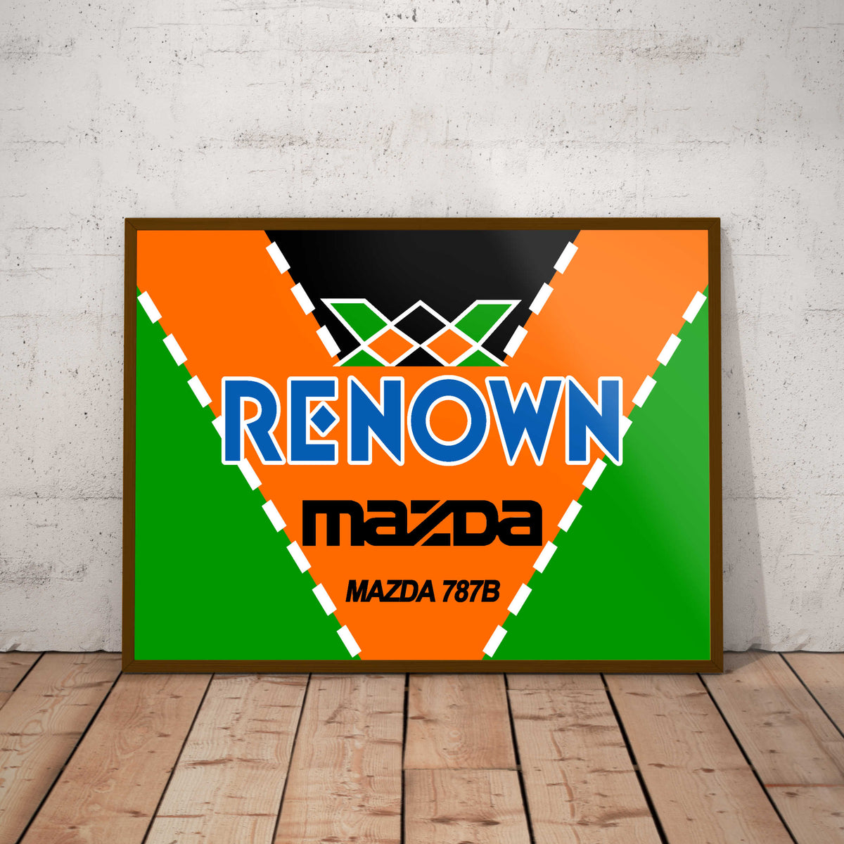 Mazda 787B Renown Paper Poster