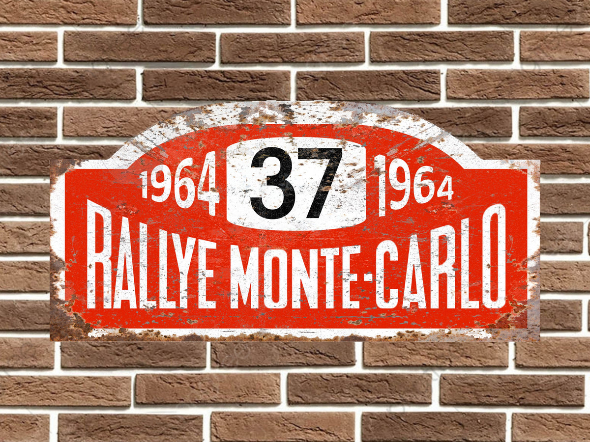 Cooper S (1964) Rally Monte Carlo Plate