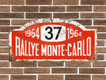 Cooper S (1964) Rally Monte Carlo Plate