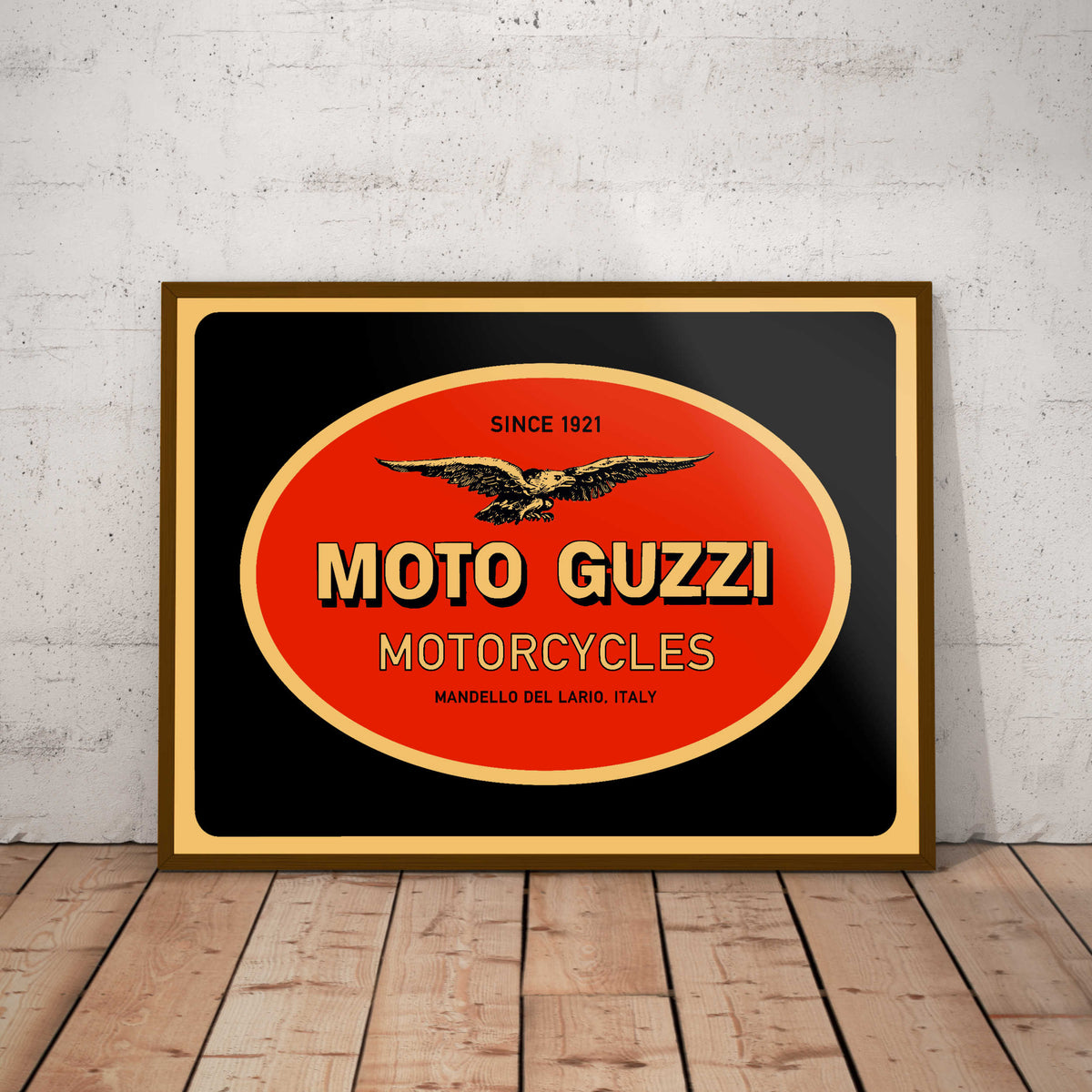 Moto Guzzi Motorcycles Paper Poster