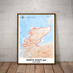 North Coast 500 (NC500) Paper Poster