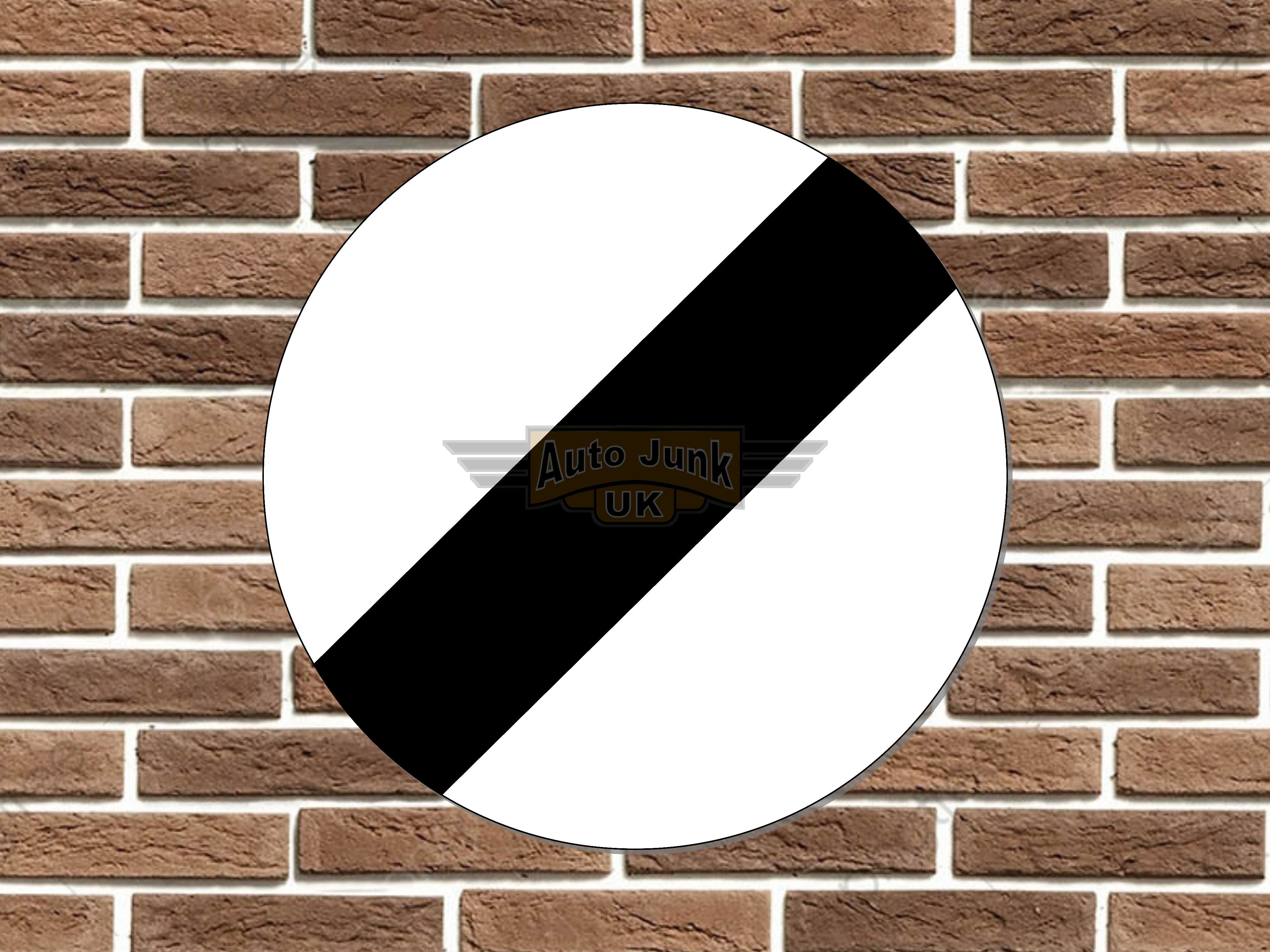 Which Sign Means That The National Speed Limit Applies