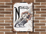 Norton Metal Sign