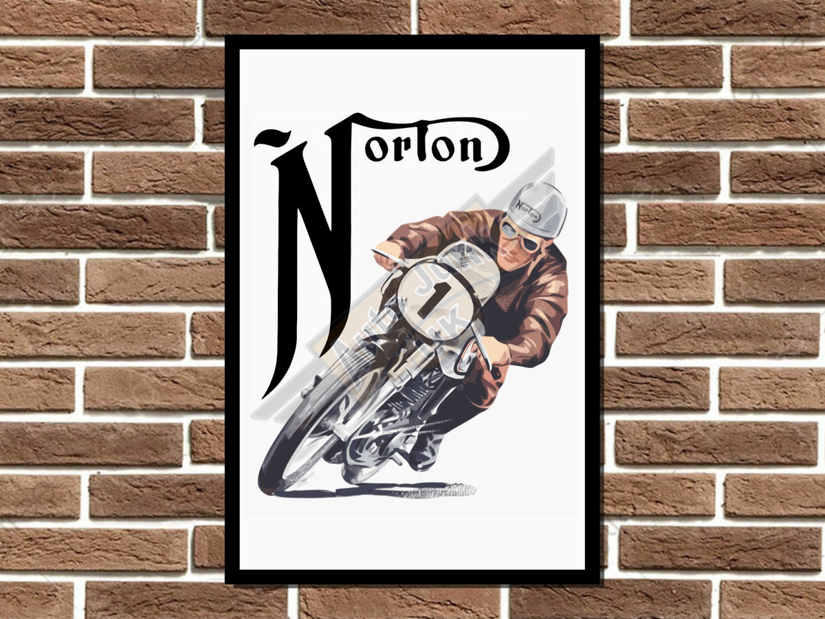 Norton Metal Sign