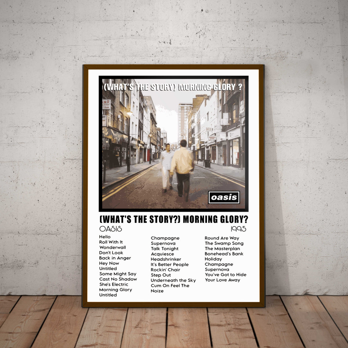 Oasis What's The Story Morning Glory Paper Poster