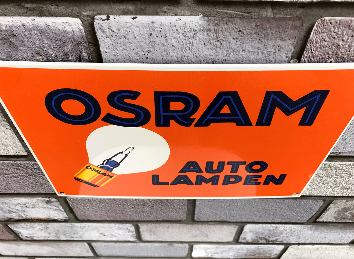 Osram Enamel Sign