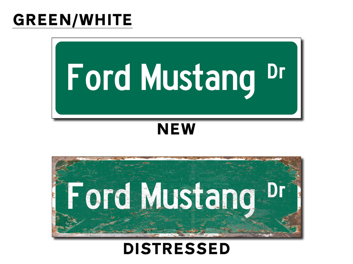 Personalised American Metal Street Sign