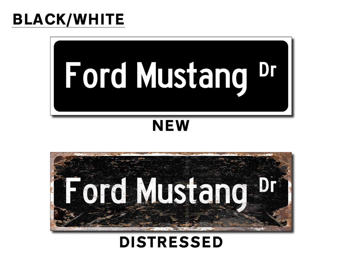 Personalised American Metal Street Sign