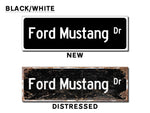 Personalised American Metal Street Sign