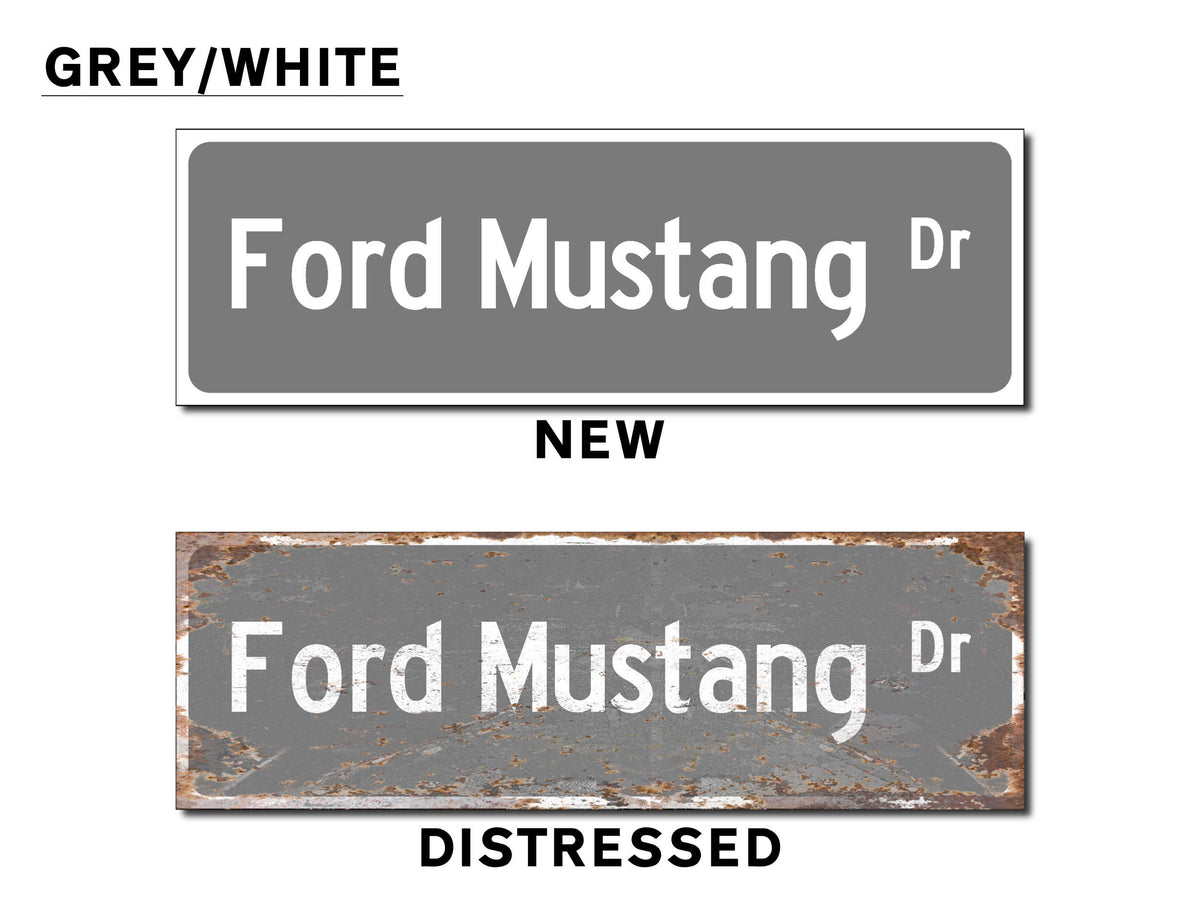 Personalised American Metal Street Sign