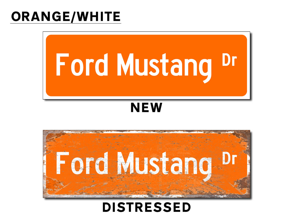 Personalised American Metal Street Sign